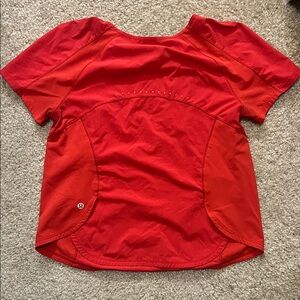 lululemon athletica Red Women's Top